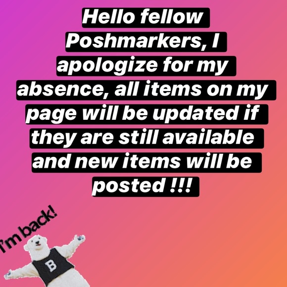 RETURN OF SELLER 🦋✨ - Picture 1 of 1